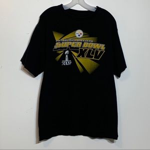 Pittsburgh Steelers Super‎ Bowl 45 (XLV) T-shirt